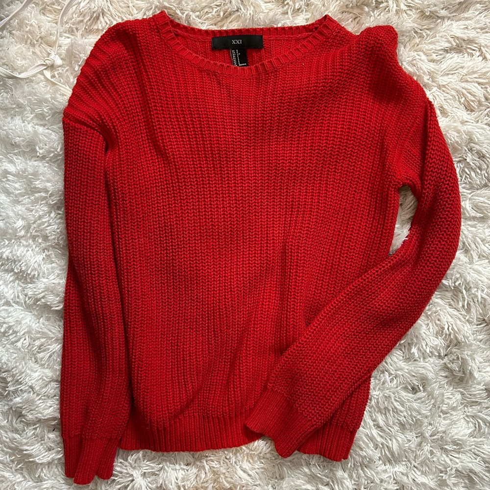 Forever 21 Red Sweater